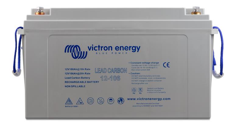 Victron Energy Lead Carbon Battery 12V 106Ah (M8) – BAT612110081-Powerland