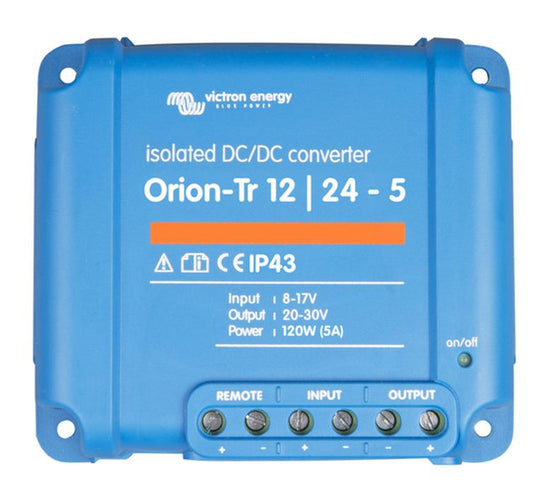 Victron Energy Orion-Tr 12/24-5A (120W) Isolated DC-DC Converter – ORI122410110-Powerland