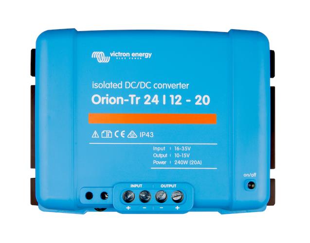 Victron Energy Orion-Tr 24/12-20A (240W) Isolated DC-DC Converter – ORI241224110-Powerland