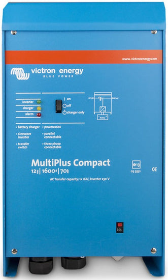 Victron Energy MultiPlus Compact 12/1600/70-16 VE.Bus – CMP121620000-Powerland