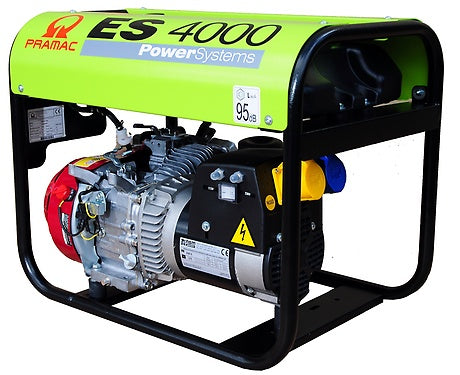 ES4000 +HUK, Single phase, 230/115V, 50Hz, Honda Engine Stage V, Hand start / Petrol