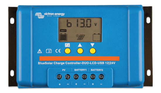 Victron Energy BlueSolar PWM LCD&USB 12/24V 30A – SCC010030050-Powerland